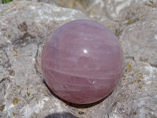Quartz Rose Etoilé Sphère - Cristaux - Colibri Minéraux et Bien-être