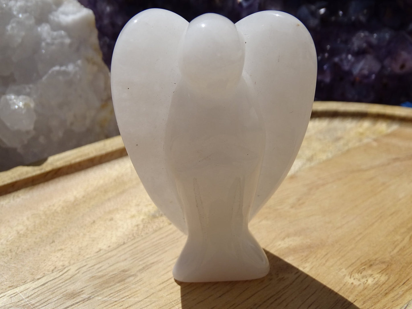 Quartz Cristal de Roche Ange - Cristaux - Colibri Minéraux et Bien-être
