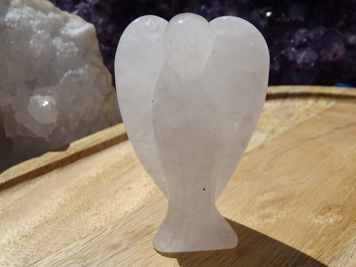 Quartz Cristal de Roche Ange - Cristaux - Colibri Minéraux et Bien-être