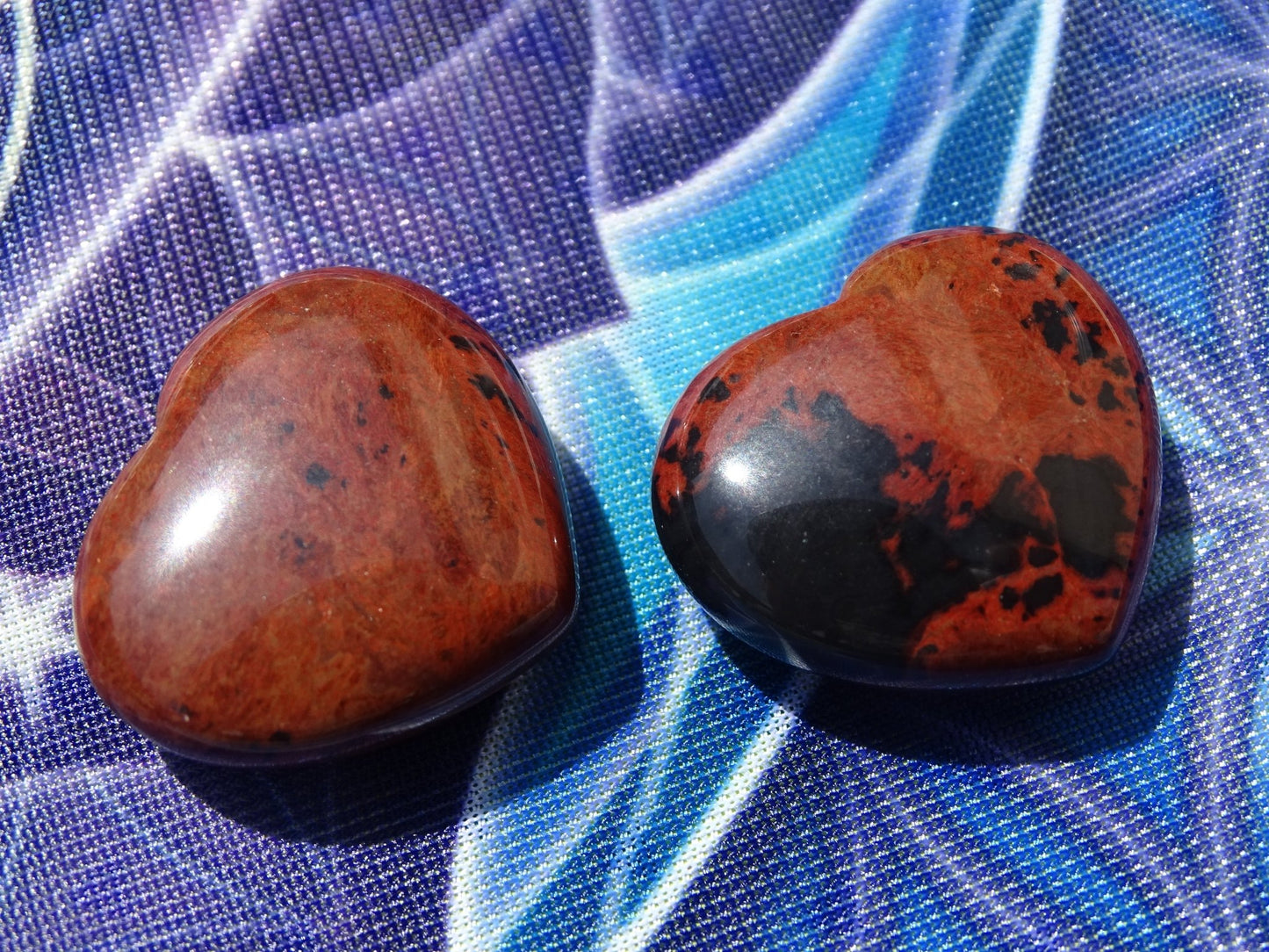 Obsidienne Acajou Coeur