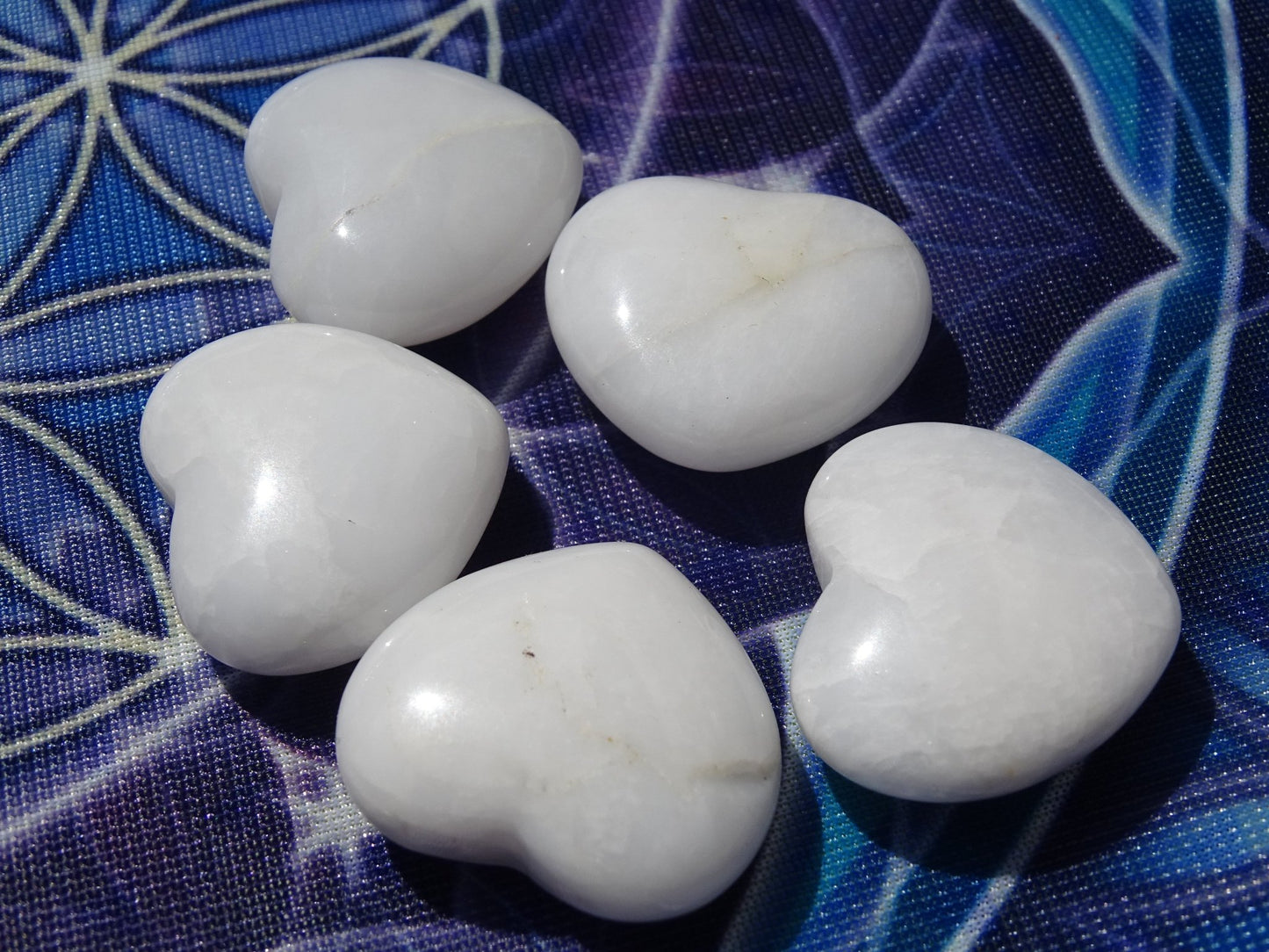 Quartz Blanc Coeur - Cristaux - Colibri Minéraux et Bien-être