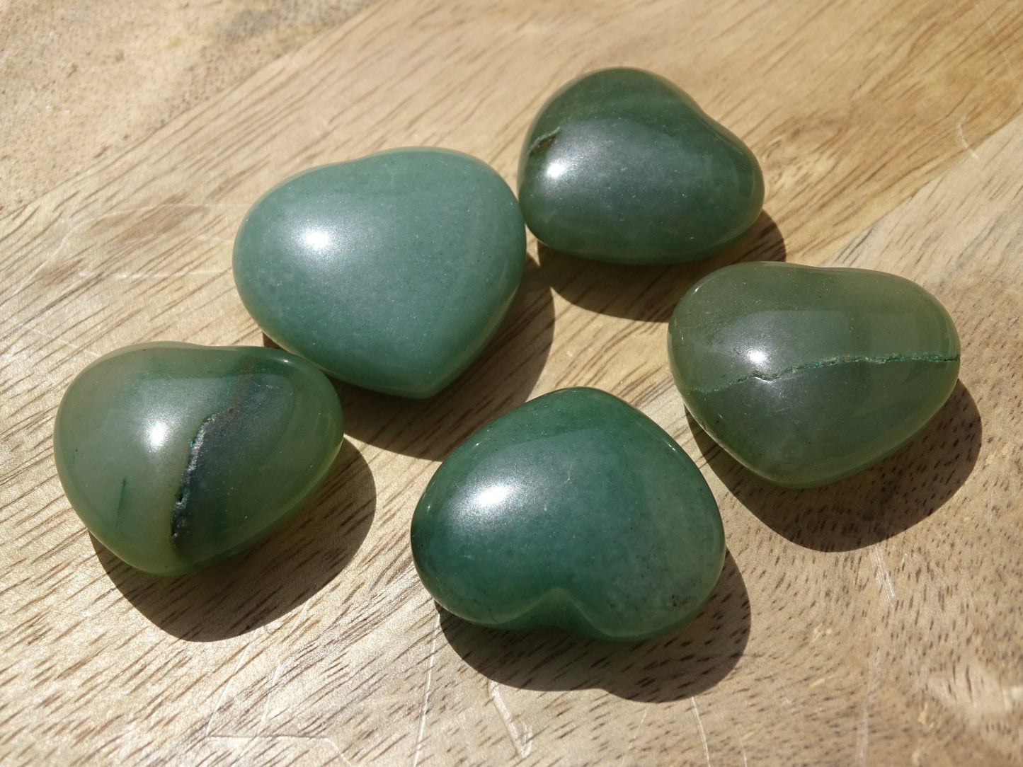 Aventurine Verte Coeur - Pierres - Colibri Minéraux et Bien-être