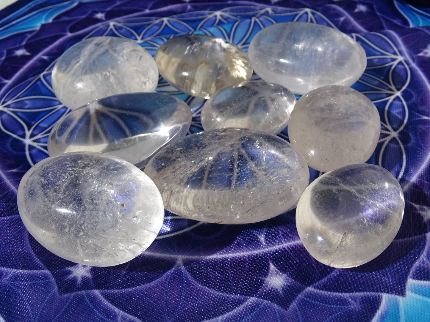 Quartz Cristal de Roche Galet - Cristaux - Colibri Minéraux et Bien-être