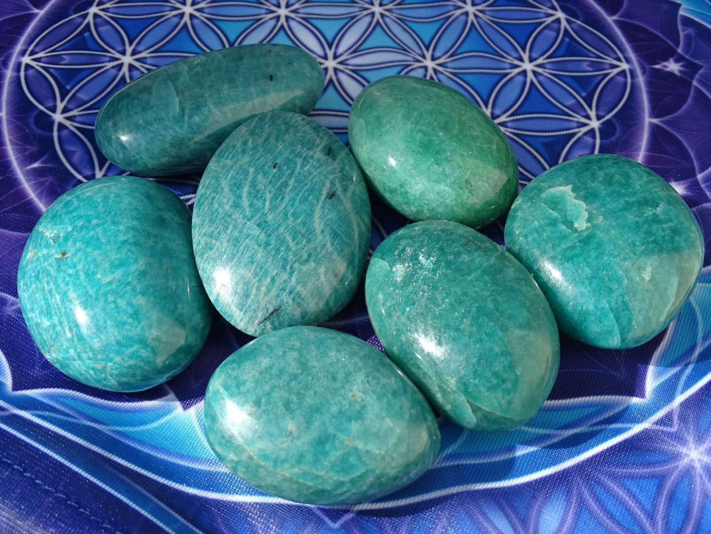 Amazonite Galet - Pierres - Colibri Minéraux et Bien-être