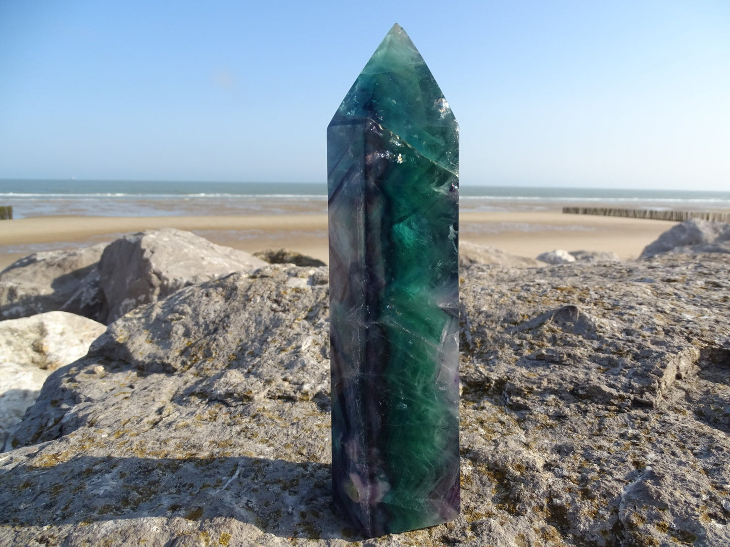 Fluorite Prisme - Pierres - Colibri Minéraux et Bien-être