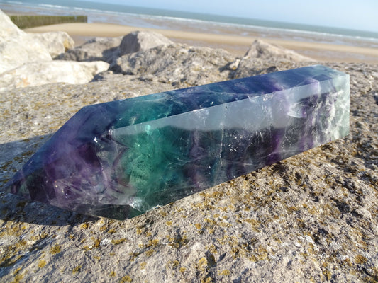 Fluorite Prisme - Pierres - Colibri Minéraux et Bien-être
