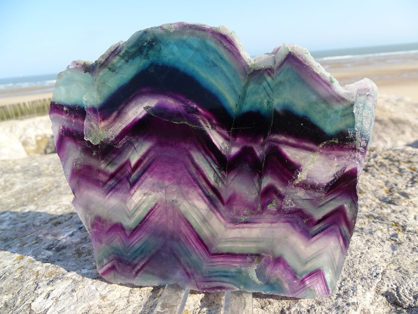 Fluorite Plaque - Pierres - Colibri Minéraux et Bien-être
