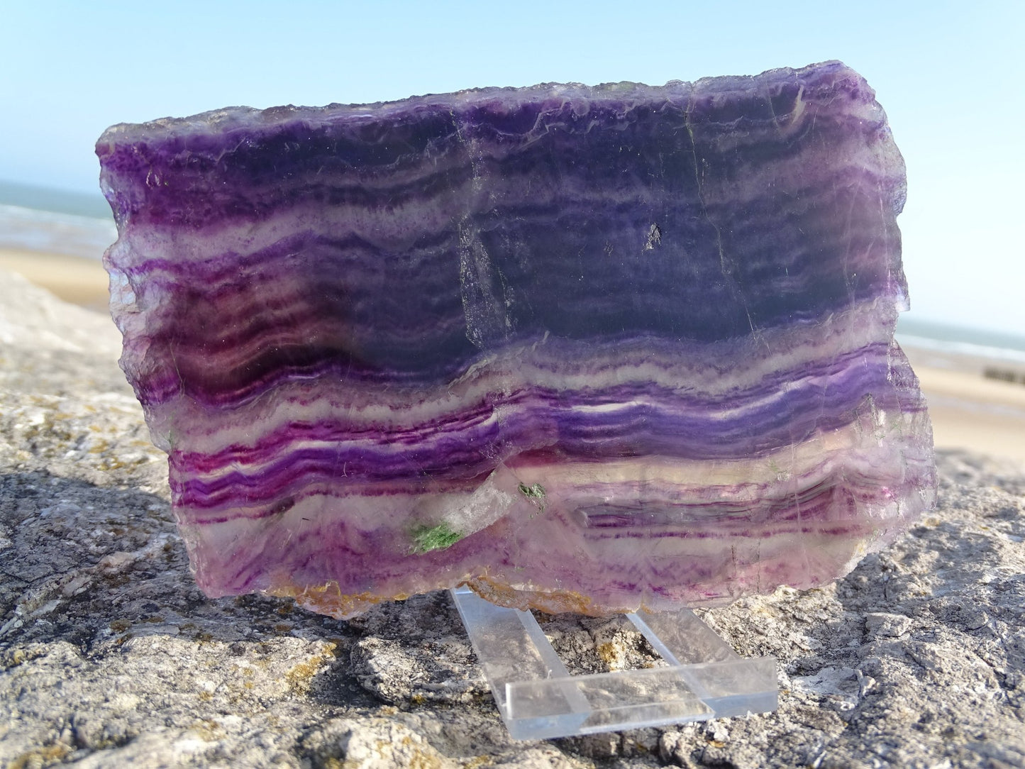 Fluorite Plaque - Pierres - Colibri Minéraux et Bien-être