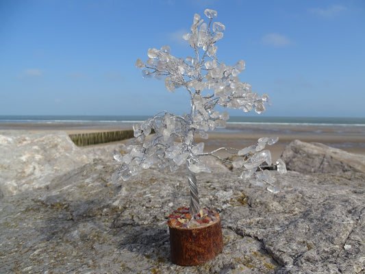 Quartz Cristal de Roche Arbre de Vie - Cristaux - Colibri Minéraux et Bien-être