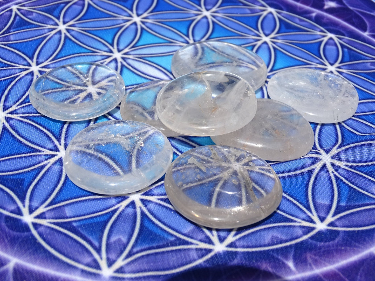 Quartz Cristal de Roche Pierre plate - Cristaux - Colibri Minéraux et Bien-être