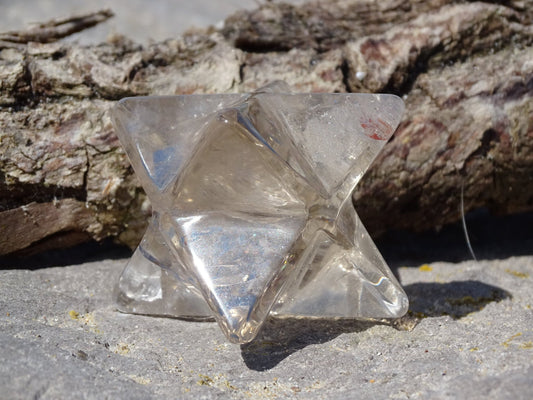 Merkaba Quartz Fumé - Pierres de soin - Colibri Minéraux et Bien-être