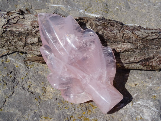Quartz Rose Feuille - Cristaux - Colibri Minéraux et Bien-être