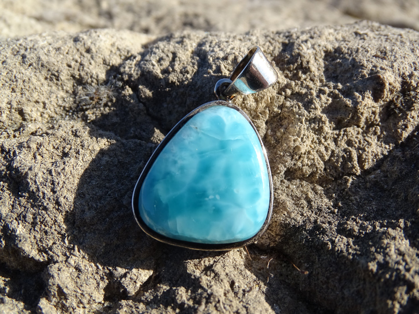 Pendentif Larimar Argent 925
