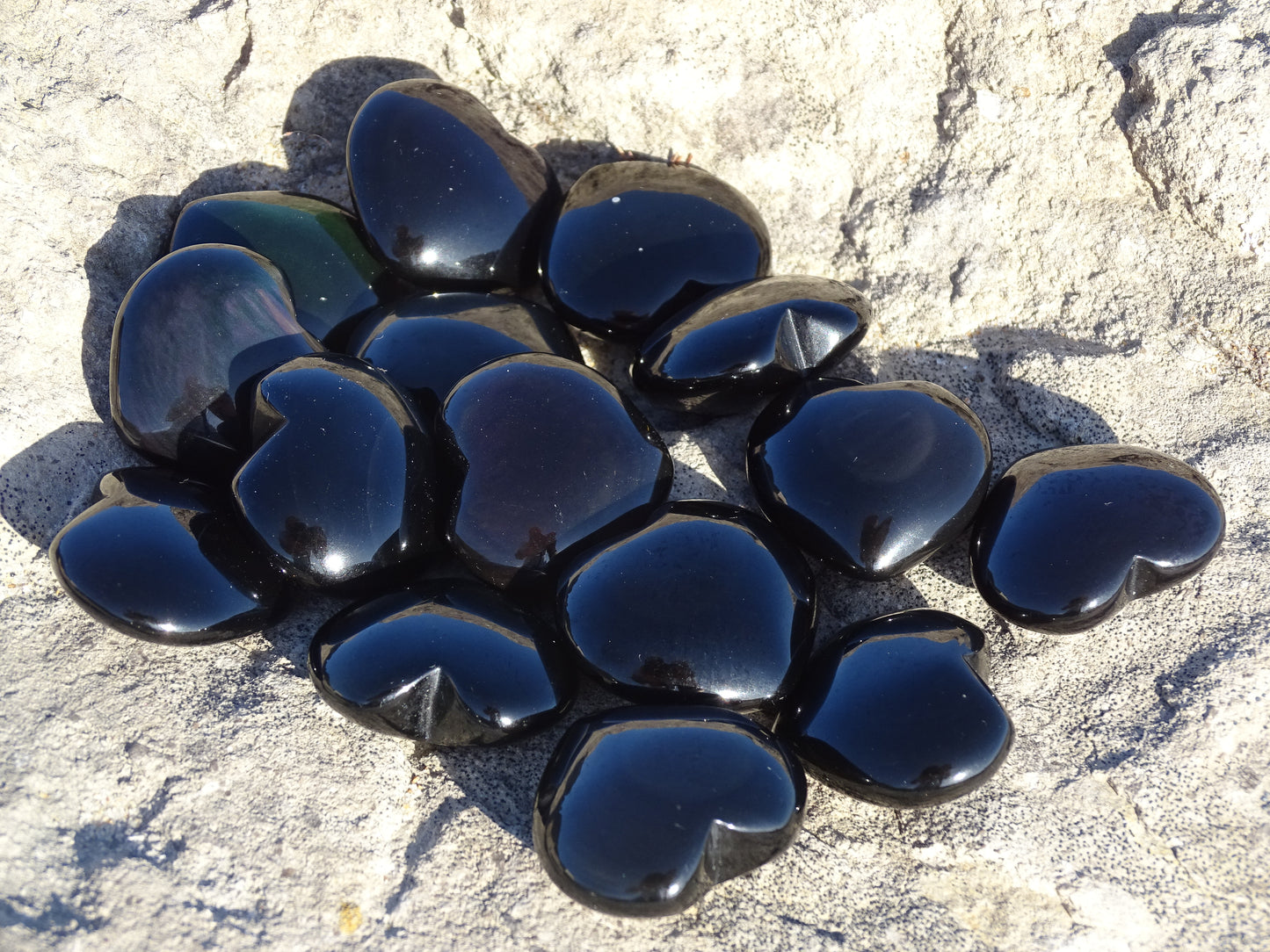 Rainbow Obsidian Heavenly Eye Heart