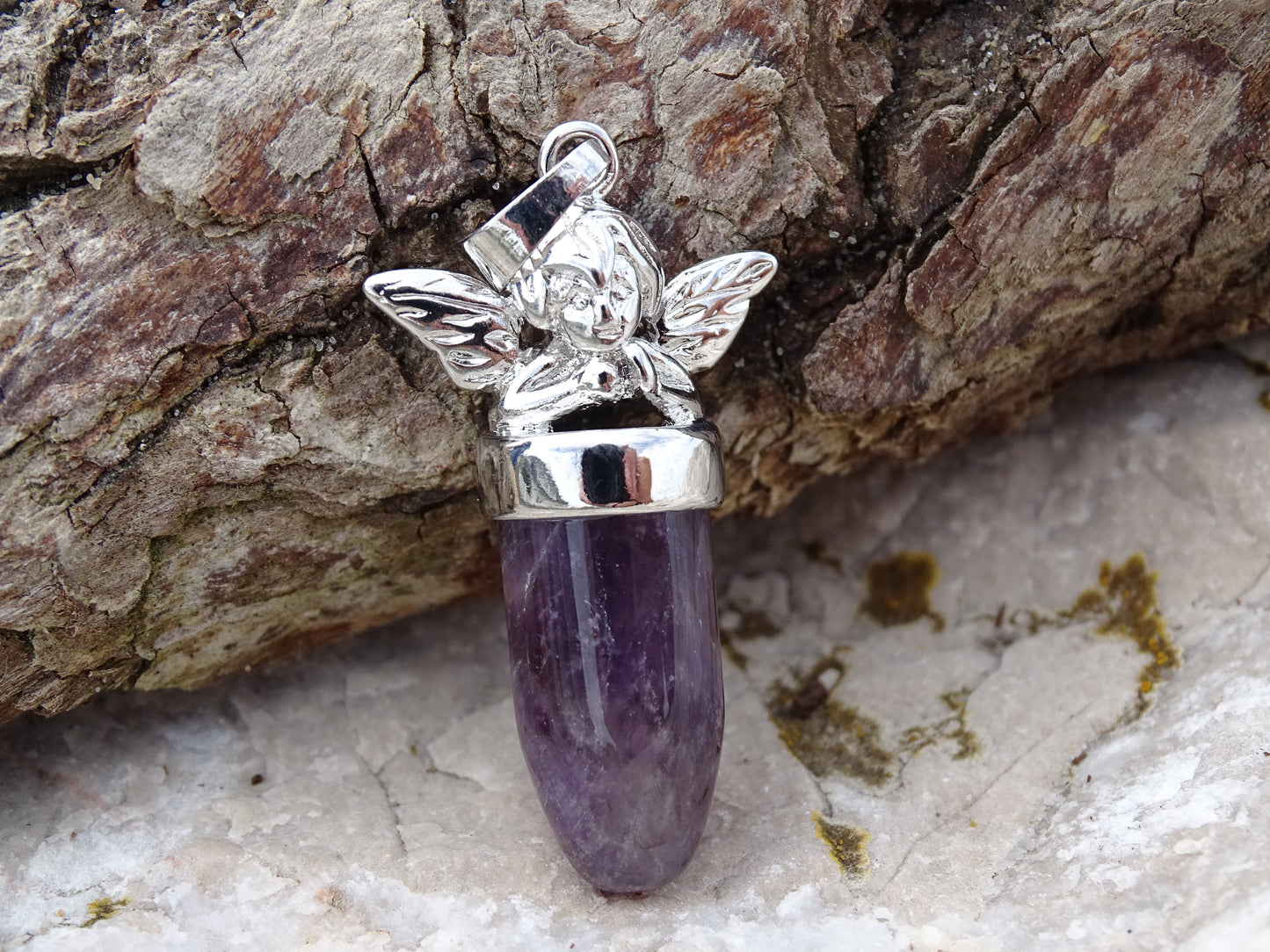 Amethyst Tree of Life Pendant