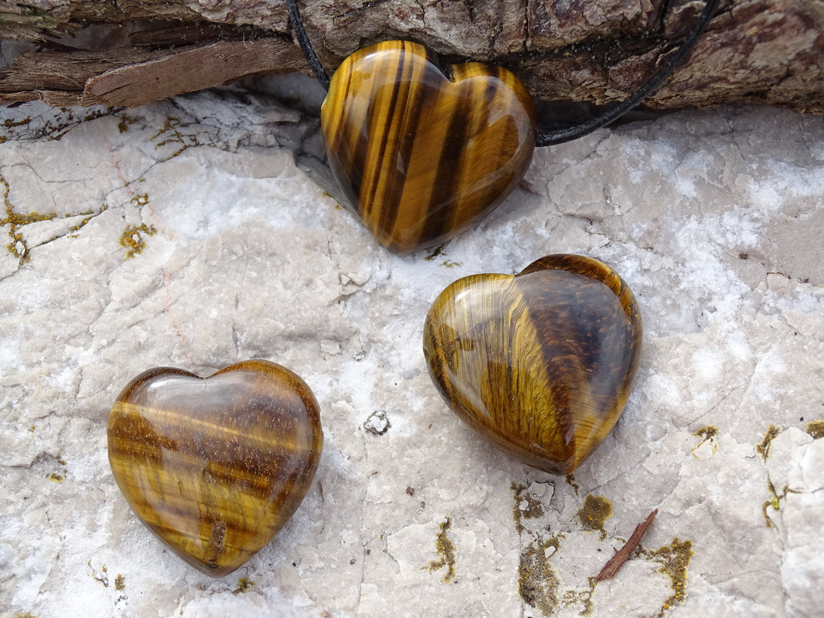 Tiger's Eye Tree of Life Pendant