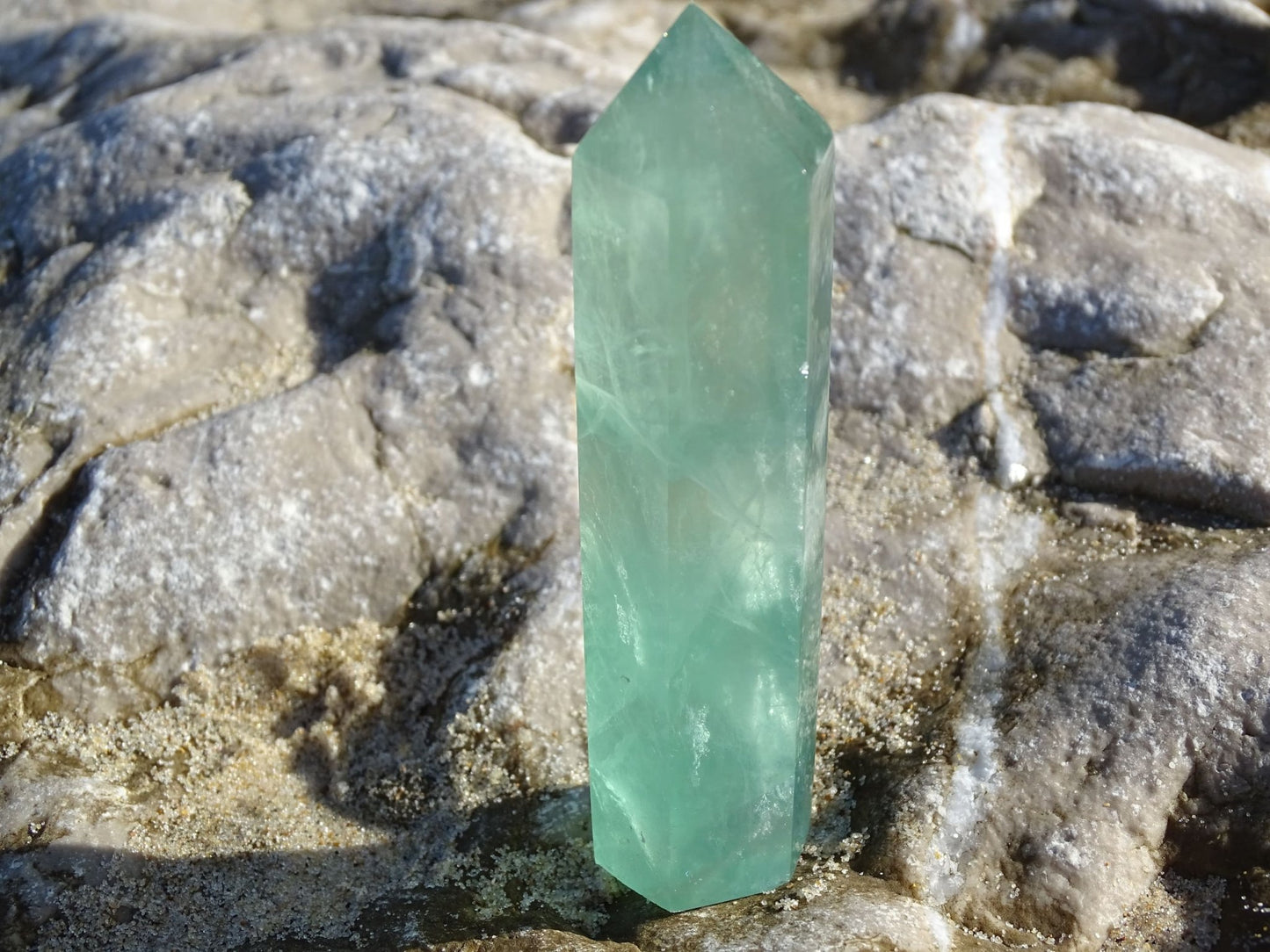 Fluorite Prisme - Pierres - Colibri Minéraux et Bien-être