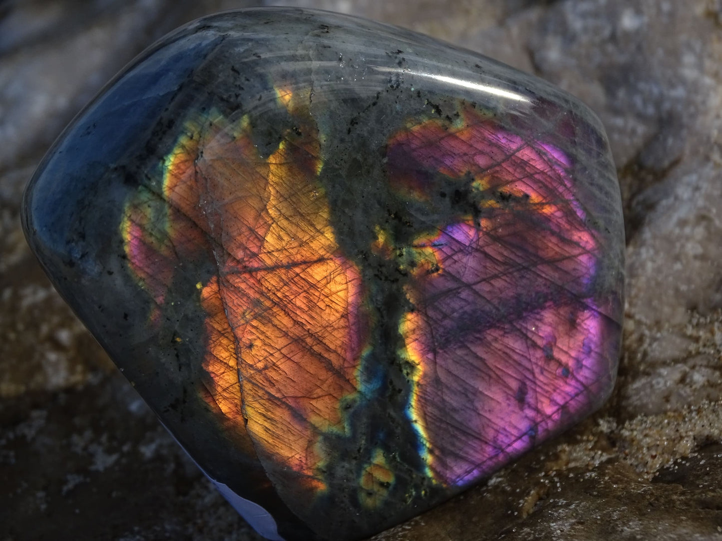Labradorite Forme Libre - Pierres - Colibri Minéraux et Bien-être