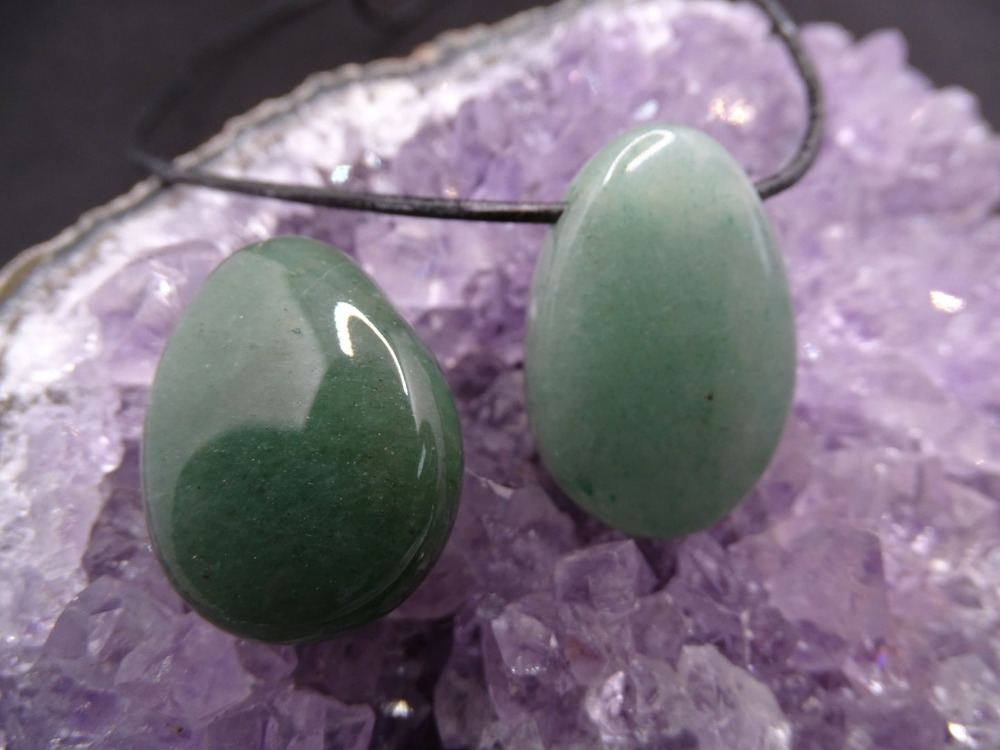 Pendentif Aventurine Verte - Pendentifs - Colibri Minéraux et Bien-être