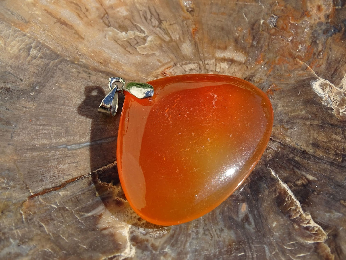 Pendentif Cornaline - Pendentifs - Colibri Minéraux et Bien-être