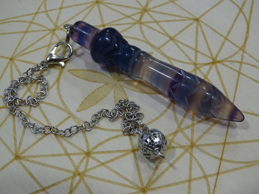 Pendule Fluorite Thot - Pierres - Colibri Minéraux et Bien-être