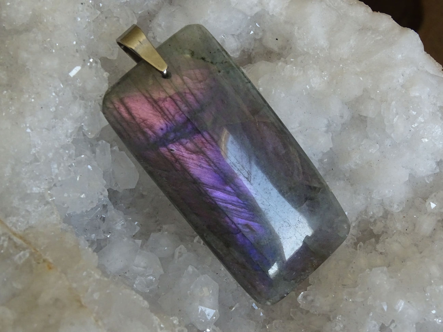 Pendentif Labradorite - Pendentifs - Colibri Minéraux et Bien-être