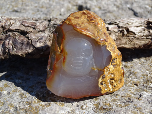 Agate gravée - Pierres - Colibri Minéraux et Bien-être
