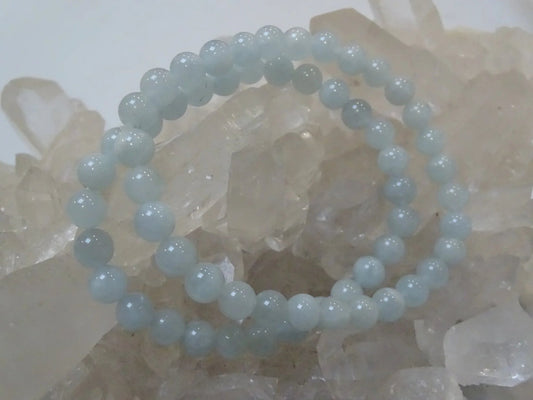 Bracelet Aigue Marine - Bracelets - Colibri Minéraux et Bien-être