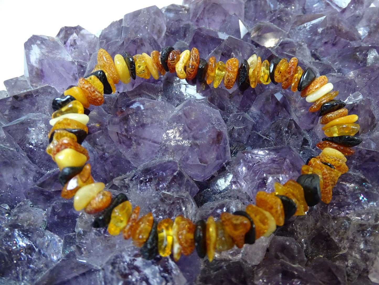 Bracelet Ambre - Bracelets - Colibri Minéraux et Bien-être