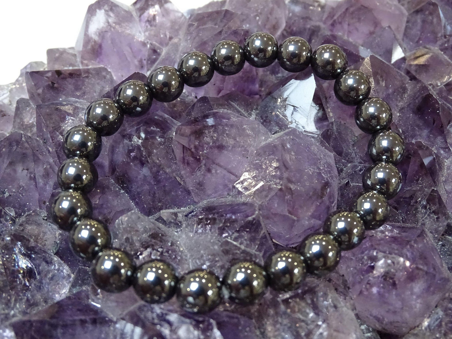 Bracelet Hématite - Bracelets - Colibri Minéraux et Bien-être