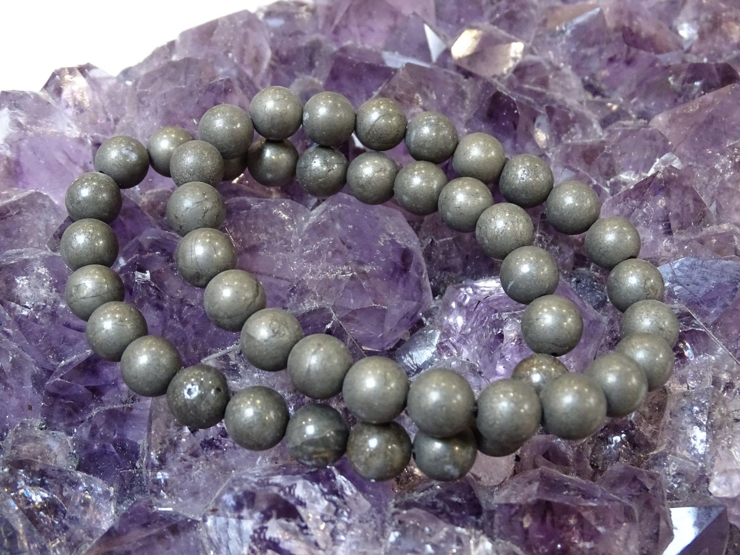 Bracelet Pyrite - Bracelets - Colibri Minéraux et Bien-être