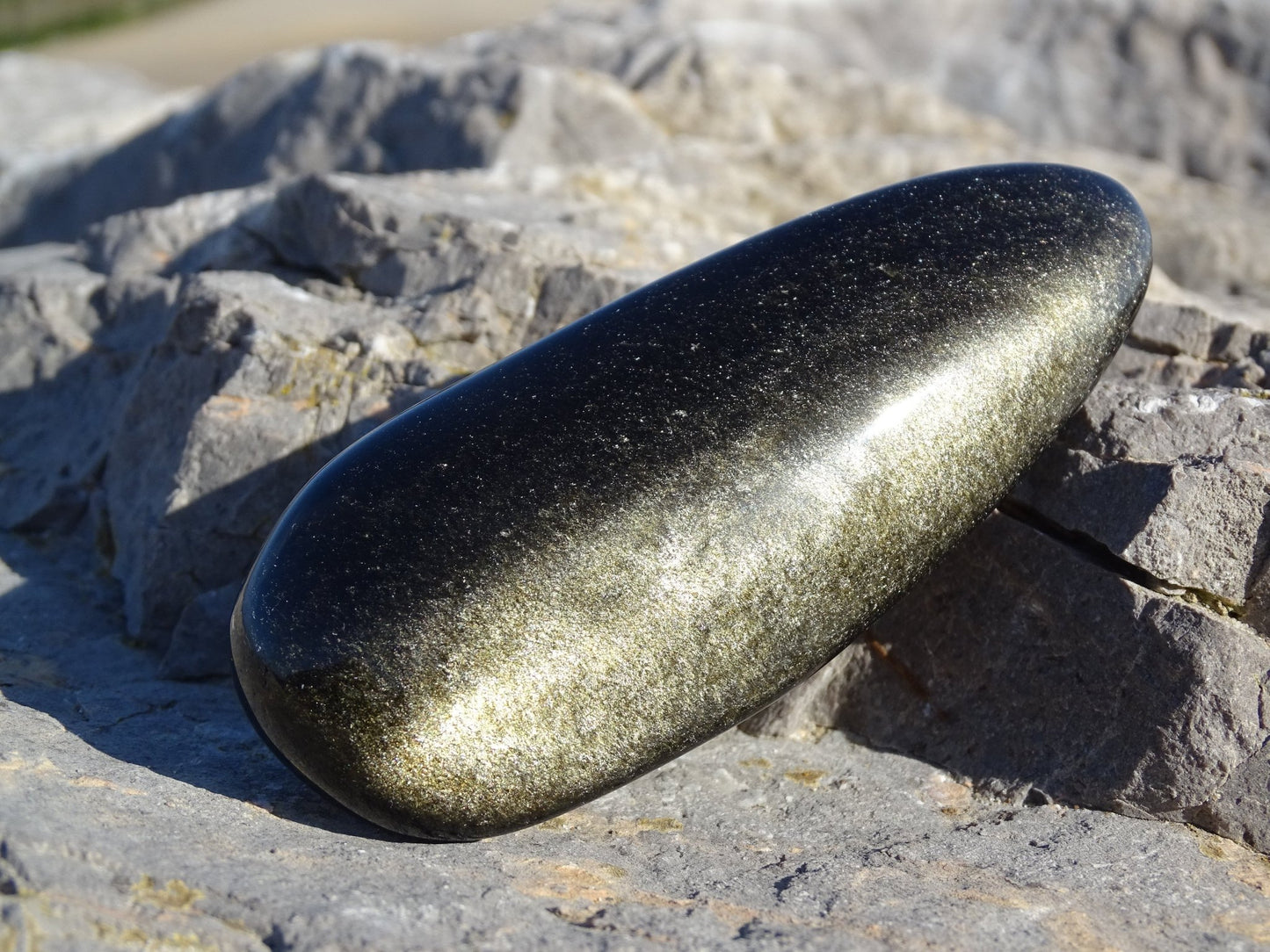 Obsidienne Dorée - Pierres - Colibri Minéraux et Bien-être