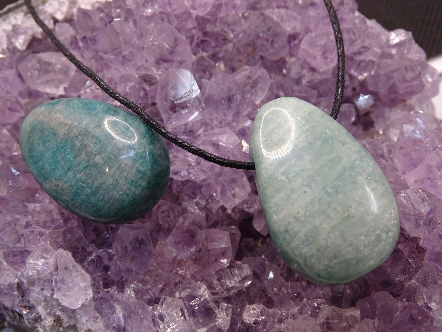 Pendentif Amazonite - Pendentifs - Colibri Minéraux et Bien-être