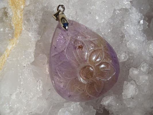 Pendentif Amétrine - Pendentifs - Colibri Minéraux et Bien-être