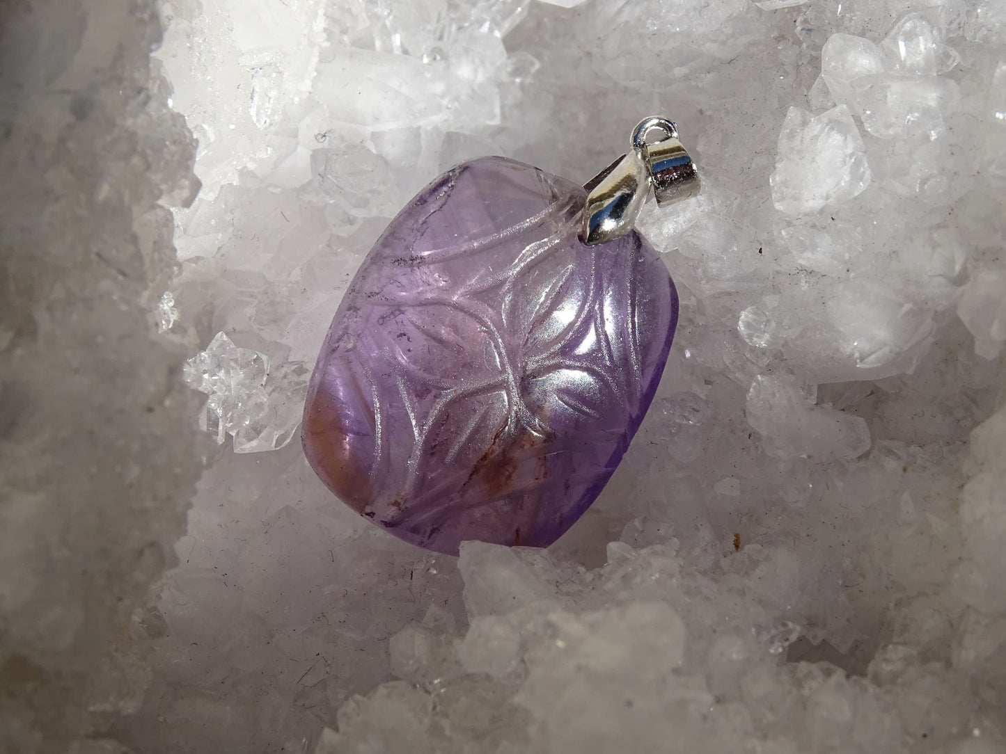 Pendentif Amétrine - Pendentifs - Colibri Minéraux et Bien-être