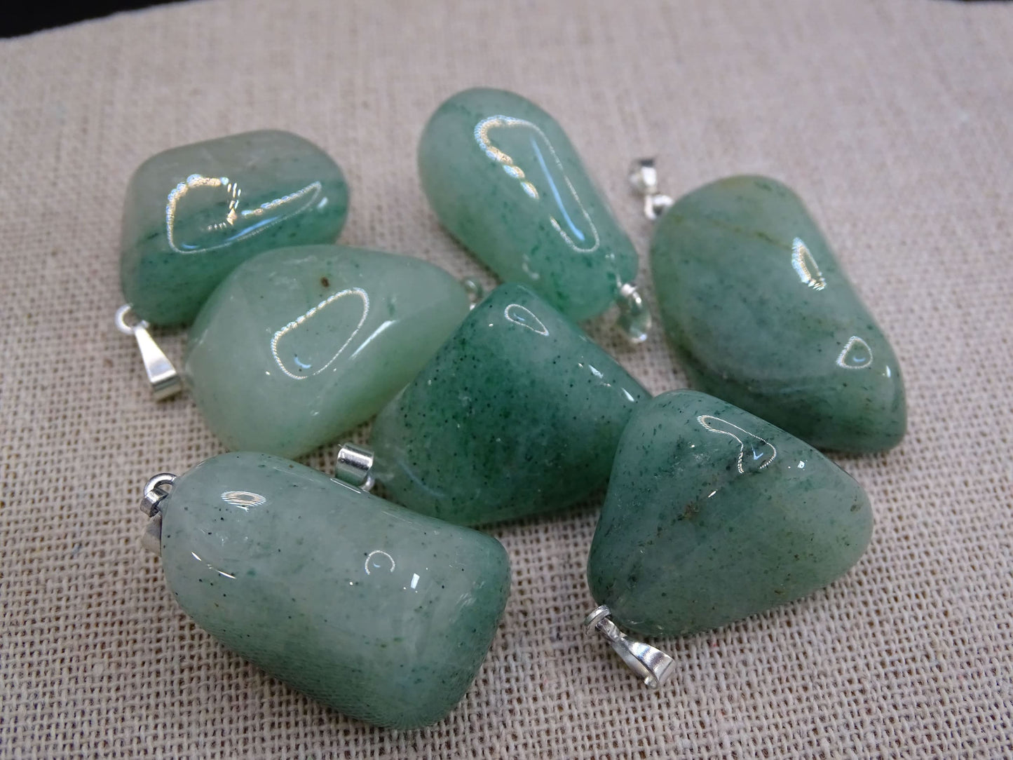 Pendentif Aventurine Verte - Pendentifs - Colibri Minéraux et Bien-être