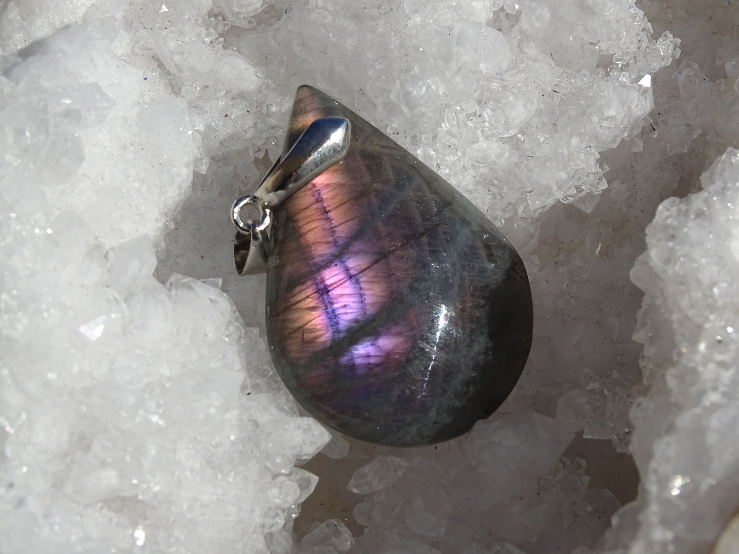 Pendentif Labradorite - Pendentifs - Colibri Minéraux et Bien-être