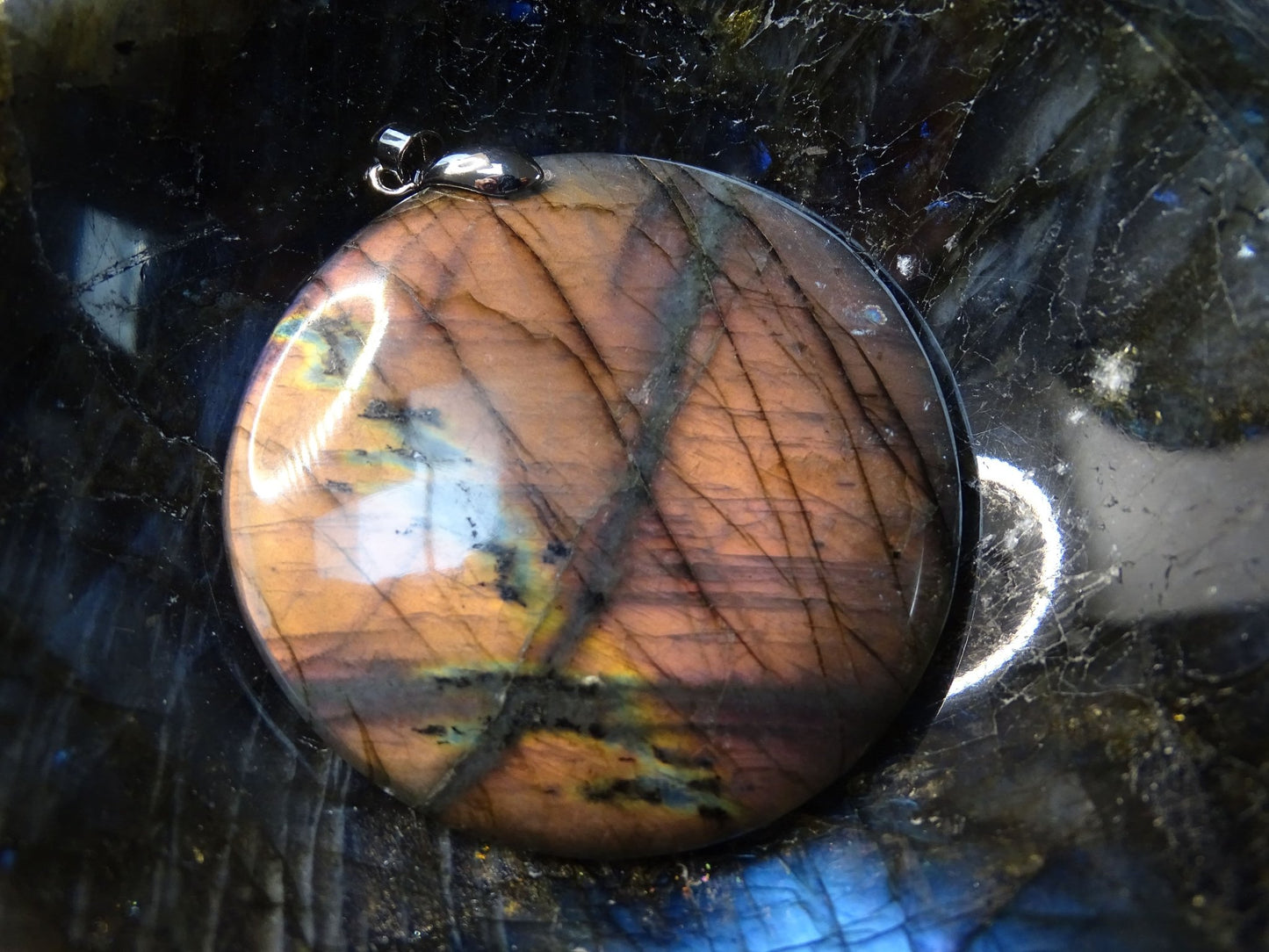 Pendentif Labradorite - Pendentifs - Colibri Minéraux et Bien-être