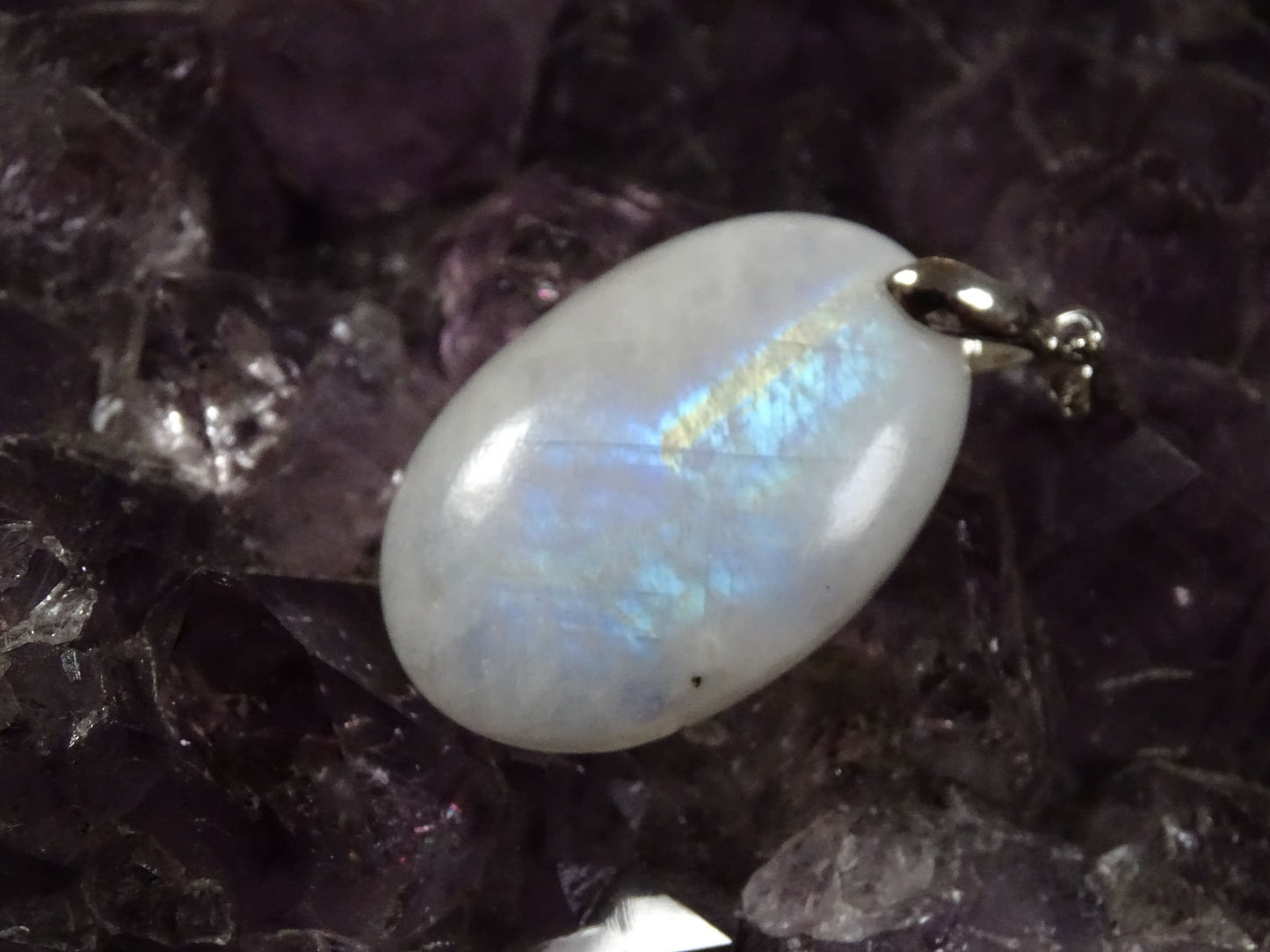 Pendentif Pierre de Lune - Pendentifs - Colibri Minéraux et Bien-être