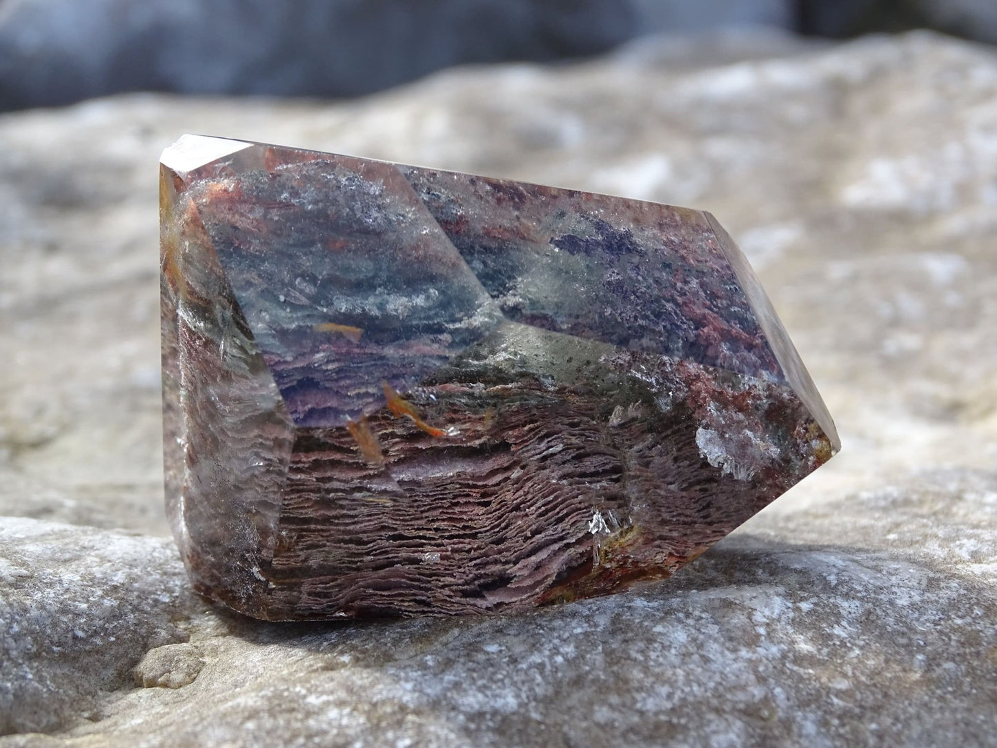 Quartz jardin - Cristaux - Colibri Minéraux et Bien-être