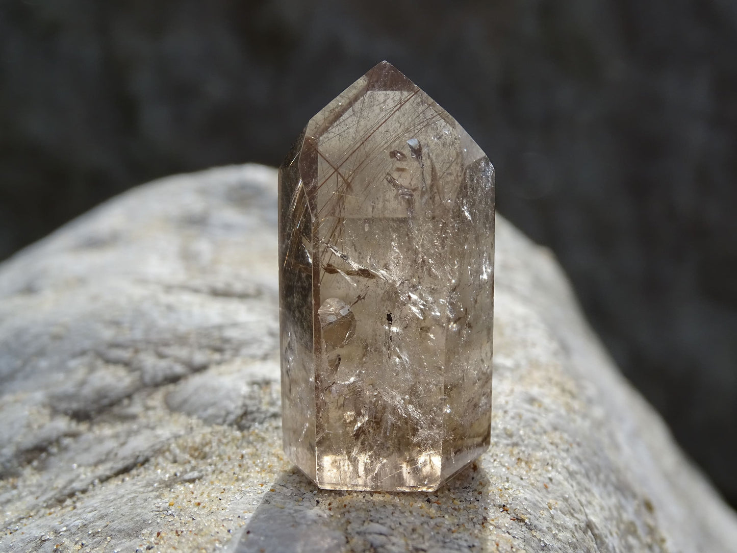 Quartz Rutile Forme Libre - Cristaux - Colibri Minéraux et Bien-être