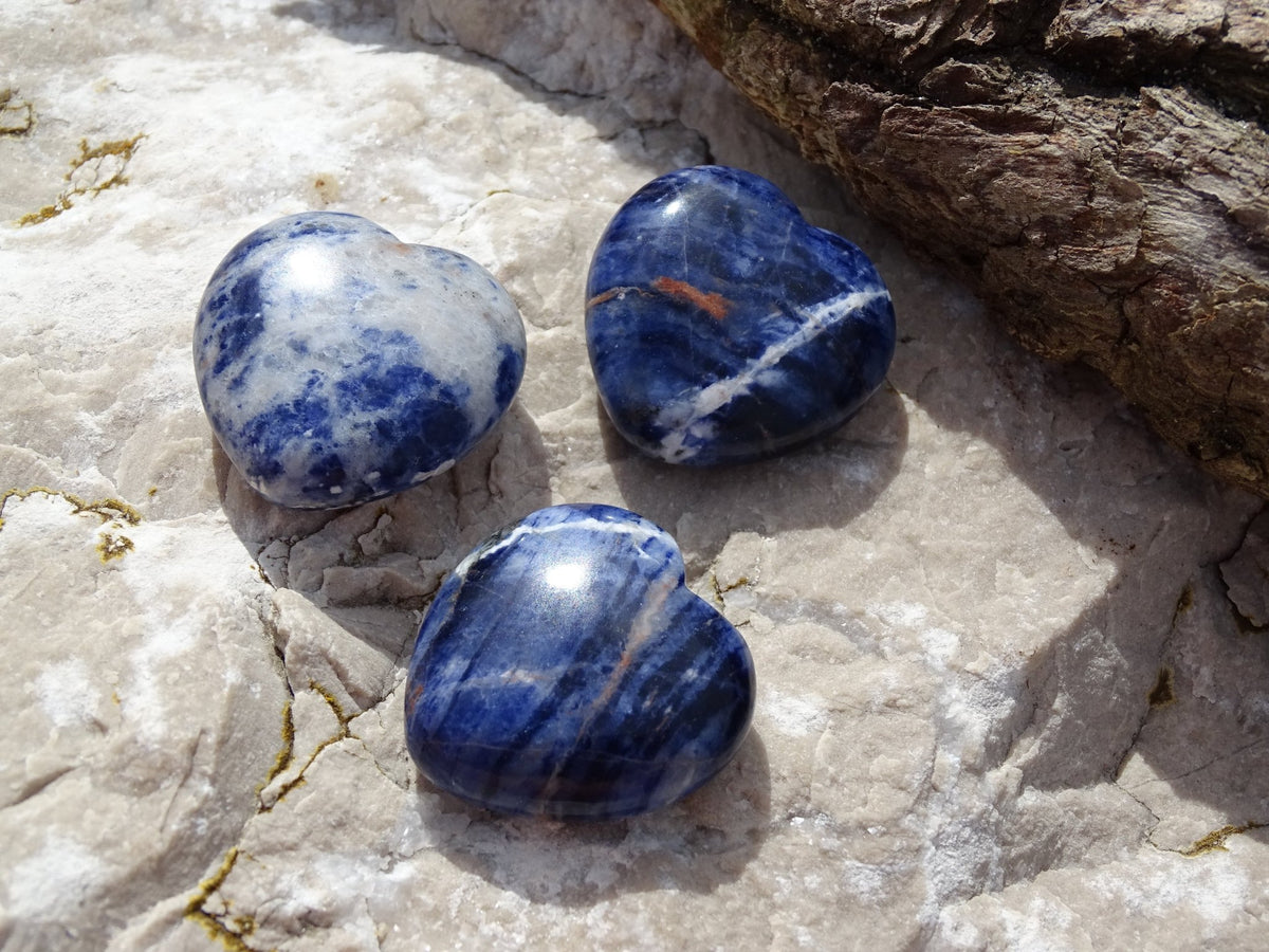 Sodalite Coeur - Pierres - Colibri Minéraux et Bien-être