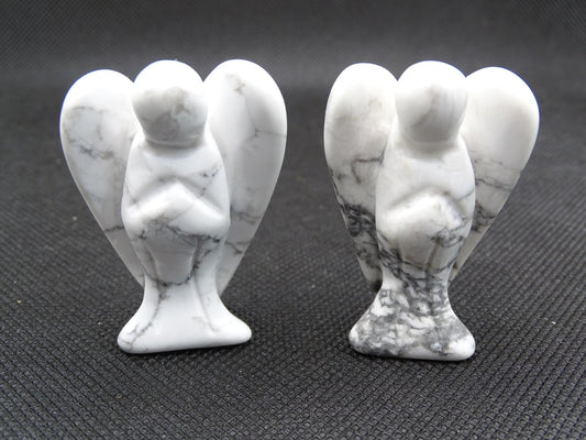 Ange Howlite - Pierres - Colibri Minéraux et Bien-être