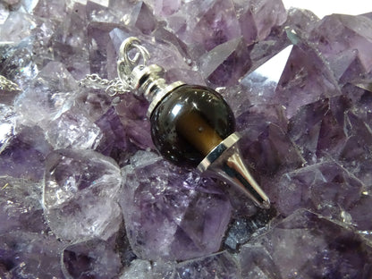Pendule Quartz Fumé Séphoroton - Cristaux - Colibri Minéraux et Bien-être