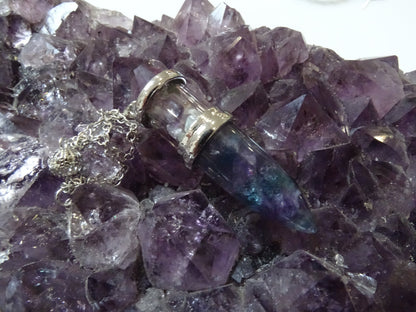 Pendule Fluorite - Pierres - Colibri Minéraux et Bien-être