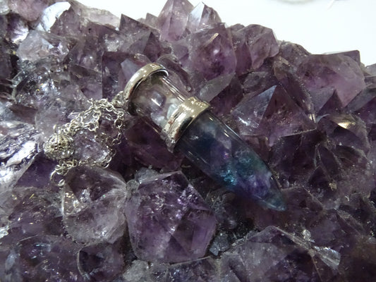 Pendule Fluorite - Pierres - Colibri Minéraux et Bien-être