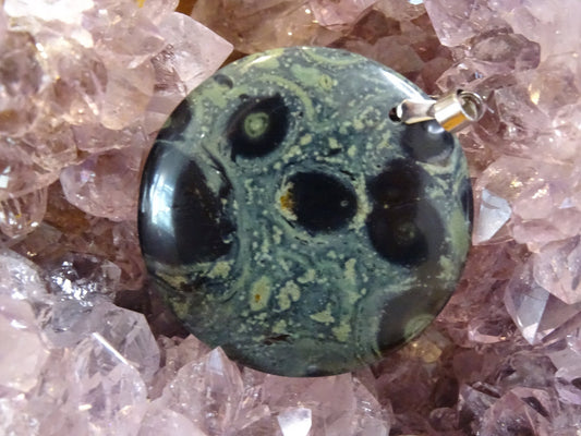 Pendentif Jaspe Kambaba - Pendentifs - Colibri Minéraux et Bien-être