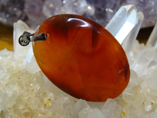 Pendentif Cornaline - Pendentifs - Colibri Minéraux et Bien-être