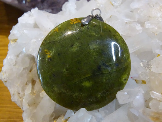 Pendentif Opale Verte - Pendentifs - Colibri Minéraux et Bien-être