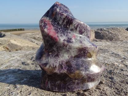 Lépidolite Flamme - Pierres - Colibri Minéraux et Bien-être